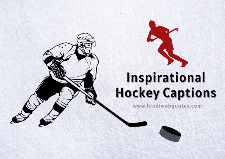 Inspirational Hockey Captions for Instagram