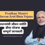 पंतप्रधान जीवन ज्योति बीमा योजना क्या है, Pradhanmantri Jeevan Jyoti Bima Yojana (PMJJBY)
